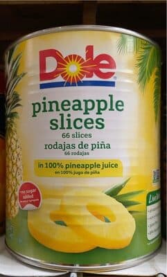 Pineapple Slices in 100% Pineapple Juice