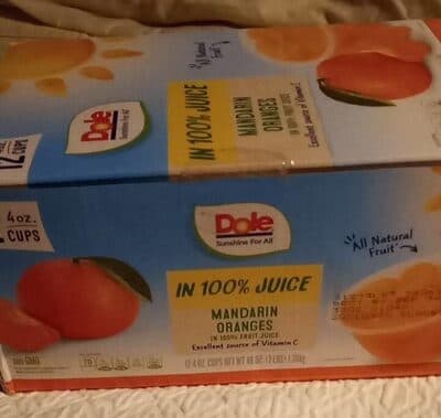 Mandarin Oranges in 100% Fruit Juice