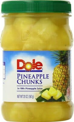 Pineapple Chunks in 100% Pineapple Juice