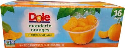 Mandarin Oranges in 100% Fruit Juice