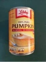 100% Pure Pumpkin