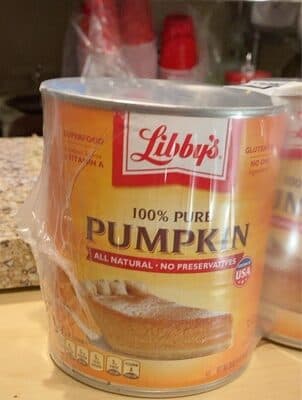 100% pumpkin pure