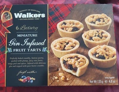 Gin Infused Miniature Fruit Tarts