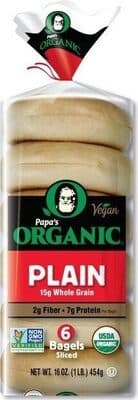 Plain Sliced Bagels