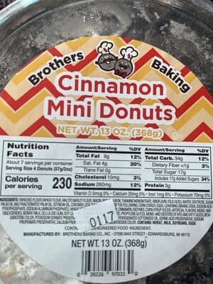 Cinnamon Mini Donuts