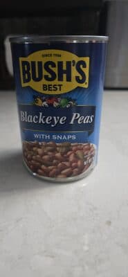 BLACKEYE PEAS WITH SNAPS