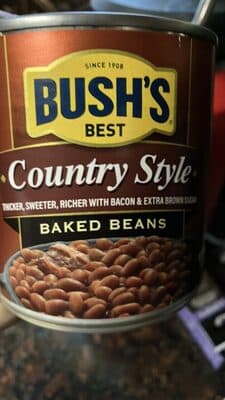 Country Style Thick, Rich Sauce with Bacon & Extra Brown Sugar Baked Beans