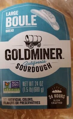 Goldmines California Sourdough Large Boule