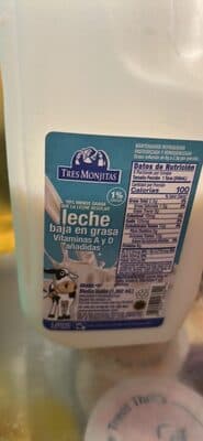 Leche baja en grasa