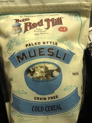 Paleo Style Muesli Cold Cereal