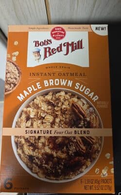 Maple Brown Sugar Instant Oatmeal
