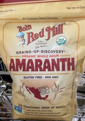 Organic Whole Grain Amaranth