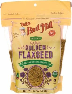 Organic Whole Golden Flaxseed