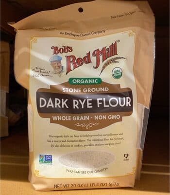 Whole Grain Stone Ground Dark Rye Flour