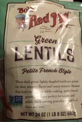Petite French Style Green Lentils