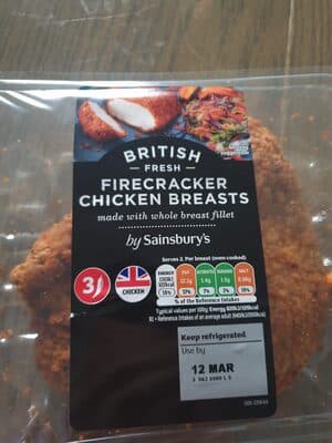 Firecracker Chicken Breasts