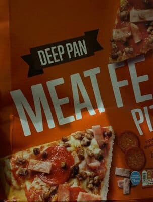 Deep Pan Meat Feast Pizza