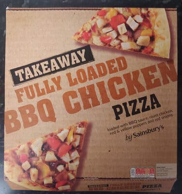 Fully Loaded BBQ Chicken Pizza