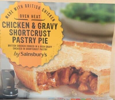 Chicken & Gravy Shortcrust Pastry Pie