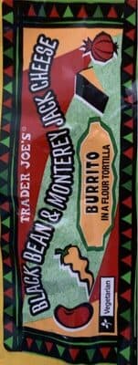 Black Beans & Monterey Jack Burrito