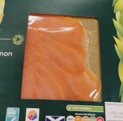Organic salmon
