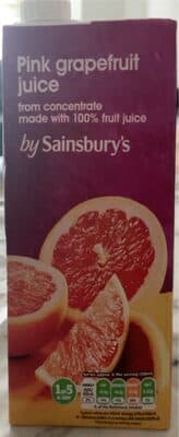 Pink Grapefruit Juice