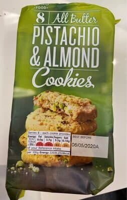 Cookies pistachio & almond