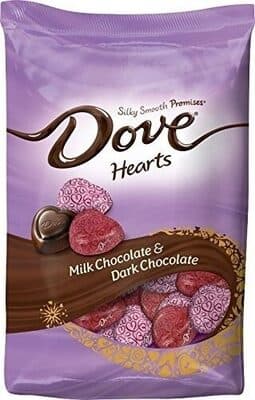 Milk Chocolate & Dark Chocolate Hearts