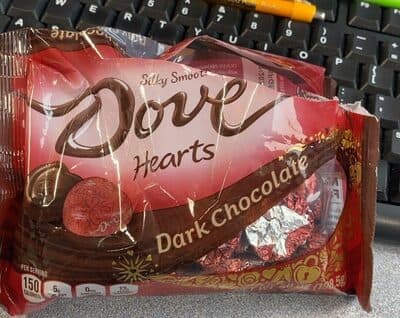 Dark Chocolate Hearts