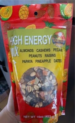 Island Snacks, High Energy Mix