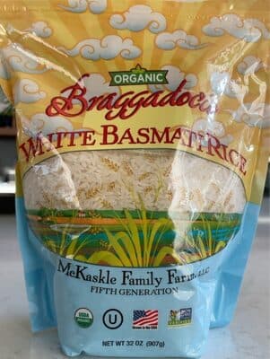 Organic White Basmati Rice