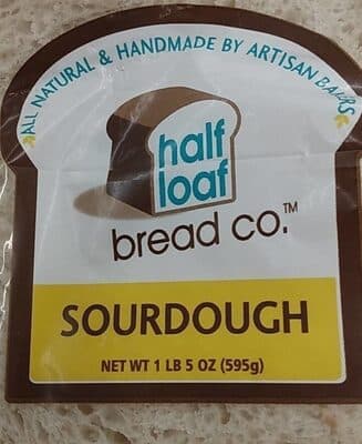 Half Loaf Bread Co Sourdough
