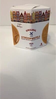 Original Stroopwafels Toasted Waffles Filled With Caramel