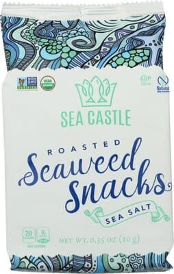 Roasted Seaweed Sea Salt Snacks