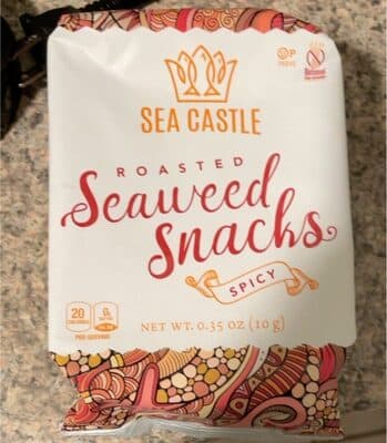 Spicy Roasted Seaweed Snacks