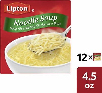 Noodle Soup Mix with Real Chicken Flavor Broth