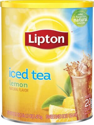 Lemon Flavor Sweetened Iced Tea Mix