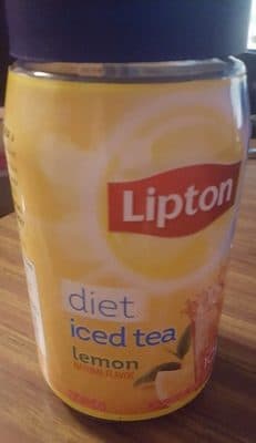 Lemon Flavor Low Calorie Diet Iced Tea Mix
