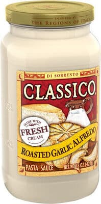 Roasted Garlic Alfredo Pasta Sauce