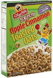 Scrunchy Toasted Oats Sweetened Oat Cereal Apple Cinnamon