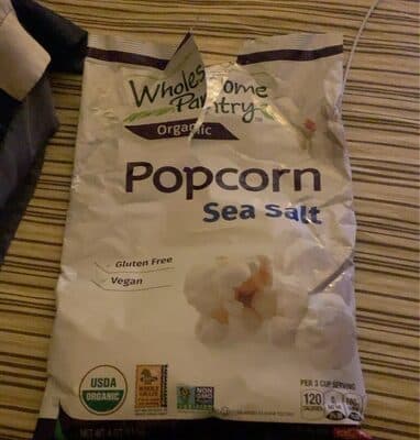 Wholesome Pantry Popcorn Sea Salt