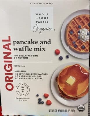 Organic, Original Pancake and Waffle Mix