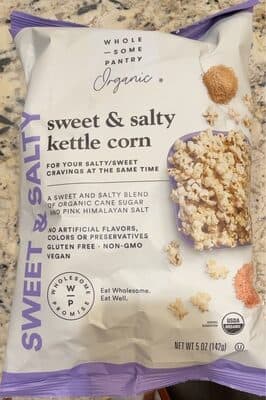 Organic, Sweet & Salty Kettle Corn