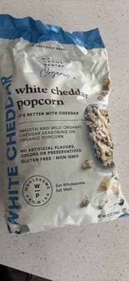 Organic White Cheddar Popcorn