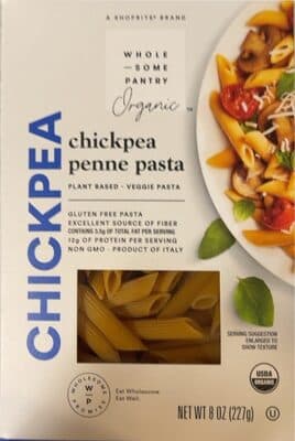Organic Chickpea Penne Pasta