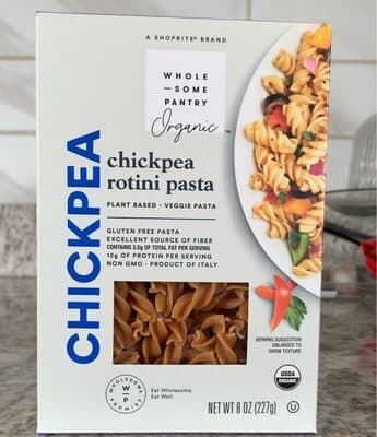 Organic Gluten Free Pasta Chickpea Rotini