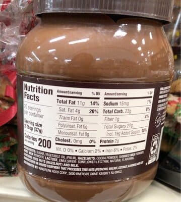Hazelnut Spread With Milk & Cocoa