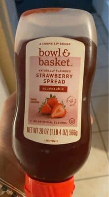 Strawberry Squeezable Spread