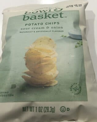 Sour Cream & Onion Flavored Potato Chips