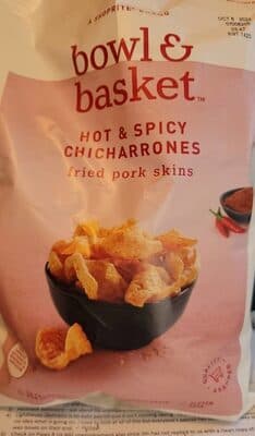 Hot & Spicy Chicharrones Fried Pork Skins